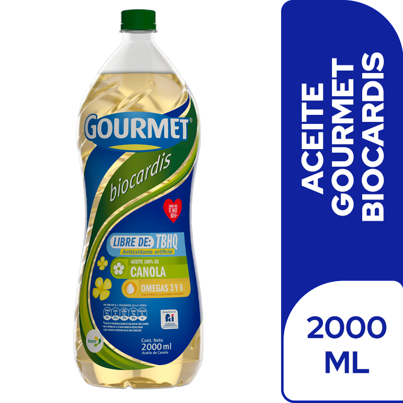 Aceite Gourmet Biocardis 2000Cc