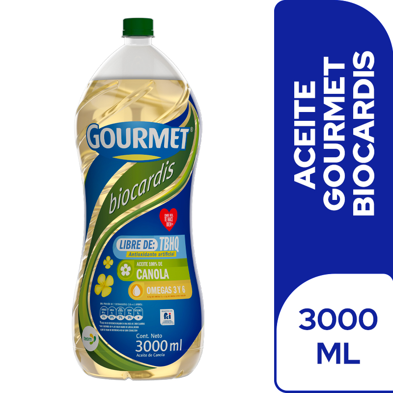 Aceite Gourmet Biocardis 3000Cc