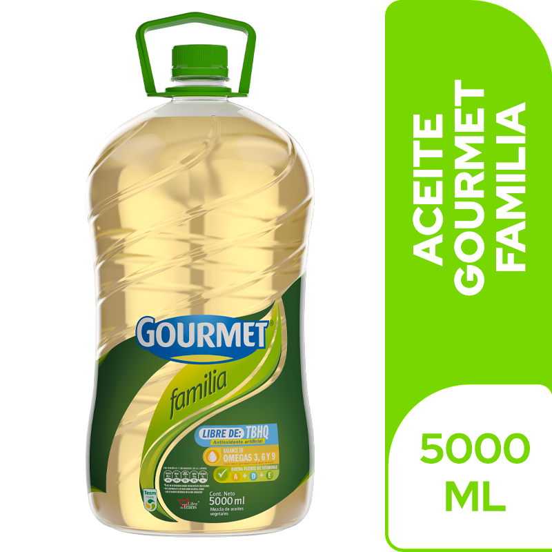 Aceite Gourmet Familia 5000Cc