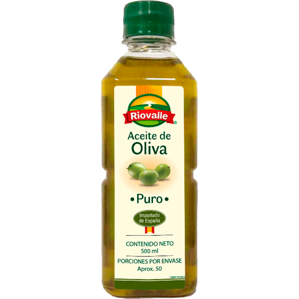 Aceite Oliva Puro Riovalle 500Ml