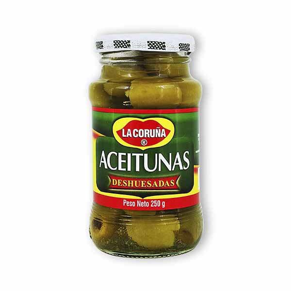 Aceitunas Deshuesadas La Coruña 250Gr