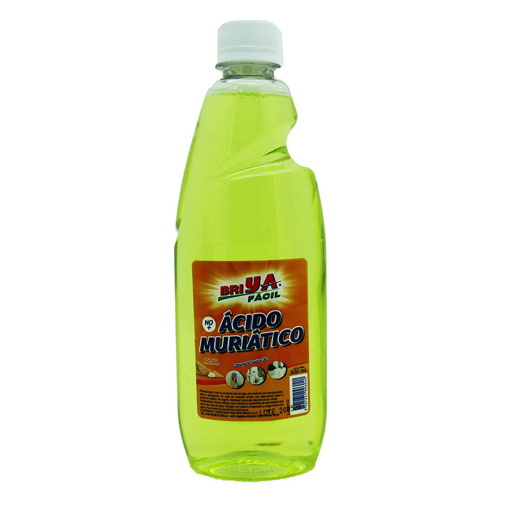 Acido Muriático BriYa Fácil 500Ml