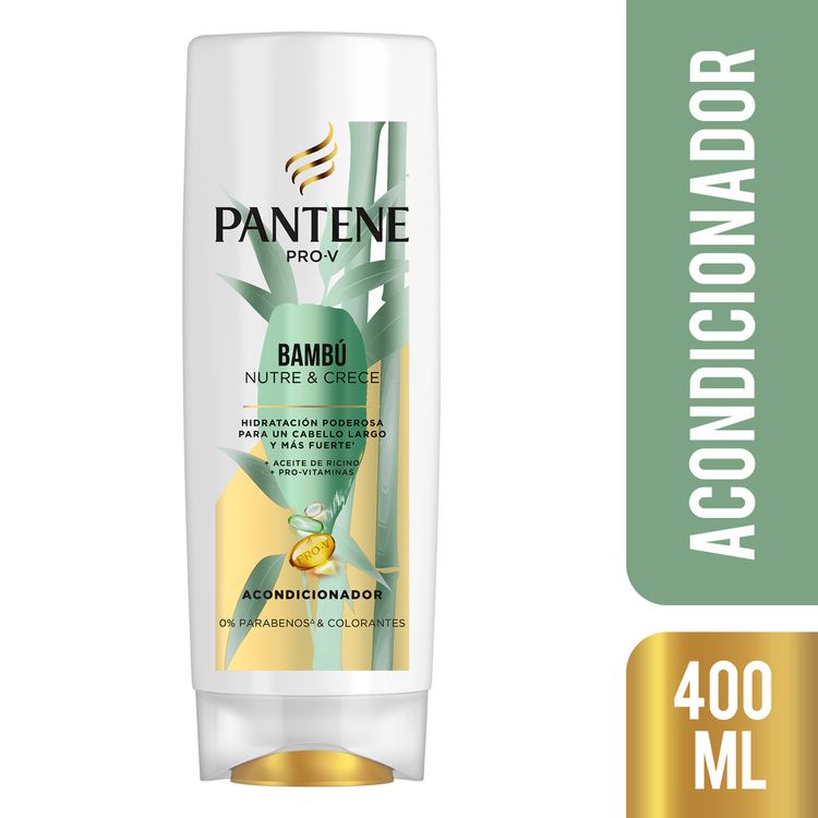 Acondicionador Pantene Bambu Nutre & Crece 400Ml