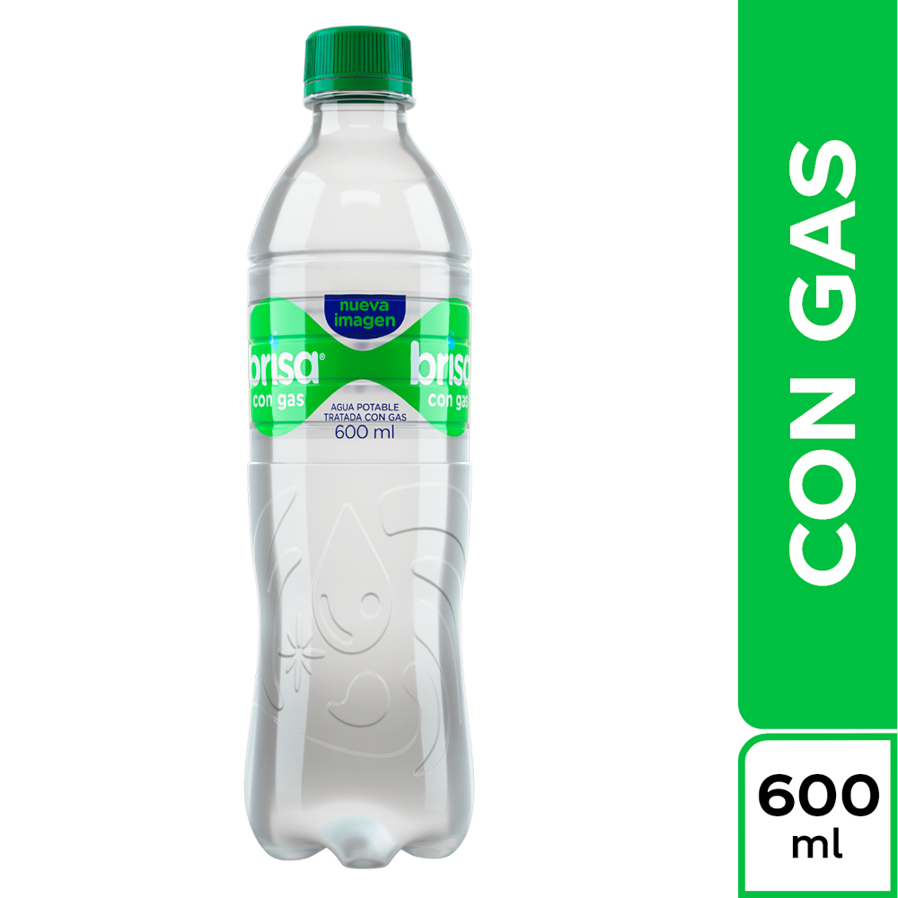 Agua Brisa Con Gas 600Ml