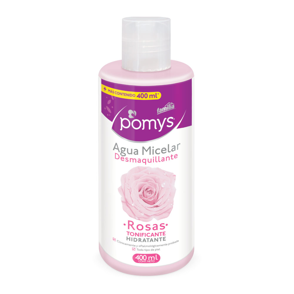 Agua Micelar Pomys Desmaquillante Rosas 400Ml