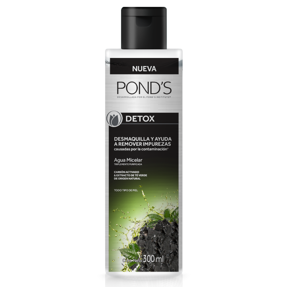 Agua Miceral Ponds Detox 300Ml