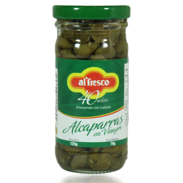 Alcaparras En Vinagre Alfresco 125Gr