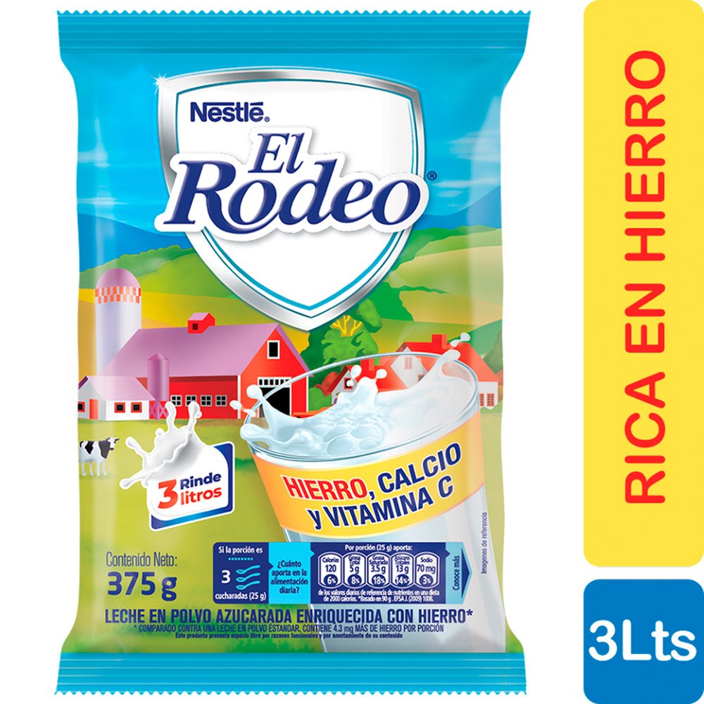 Alimento Lácteo En Polvo El Rodeo 375Gr