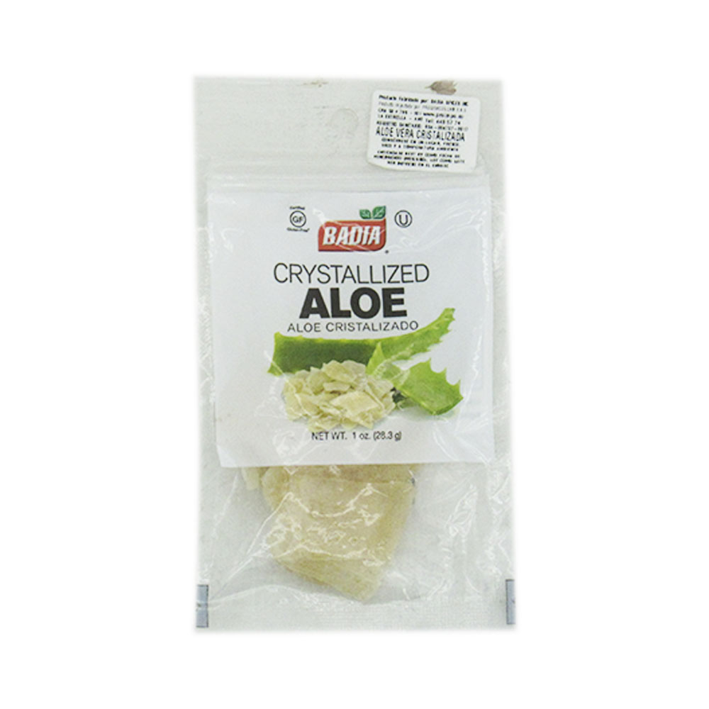 Aloe Cristalizado Badia Bolsa 28.3Gr