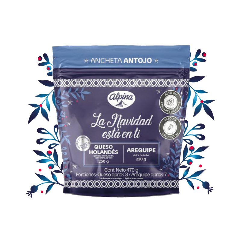 Ancheta Antojos Alpina Navidad 470Gr