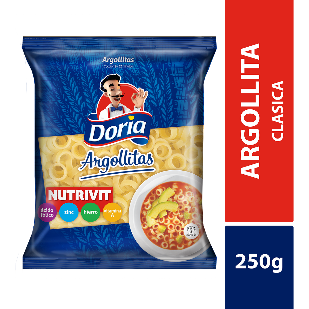 Argollitas Doria 250Gr