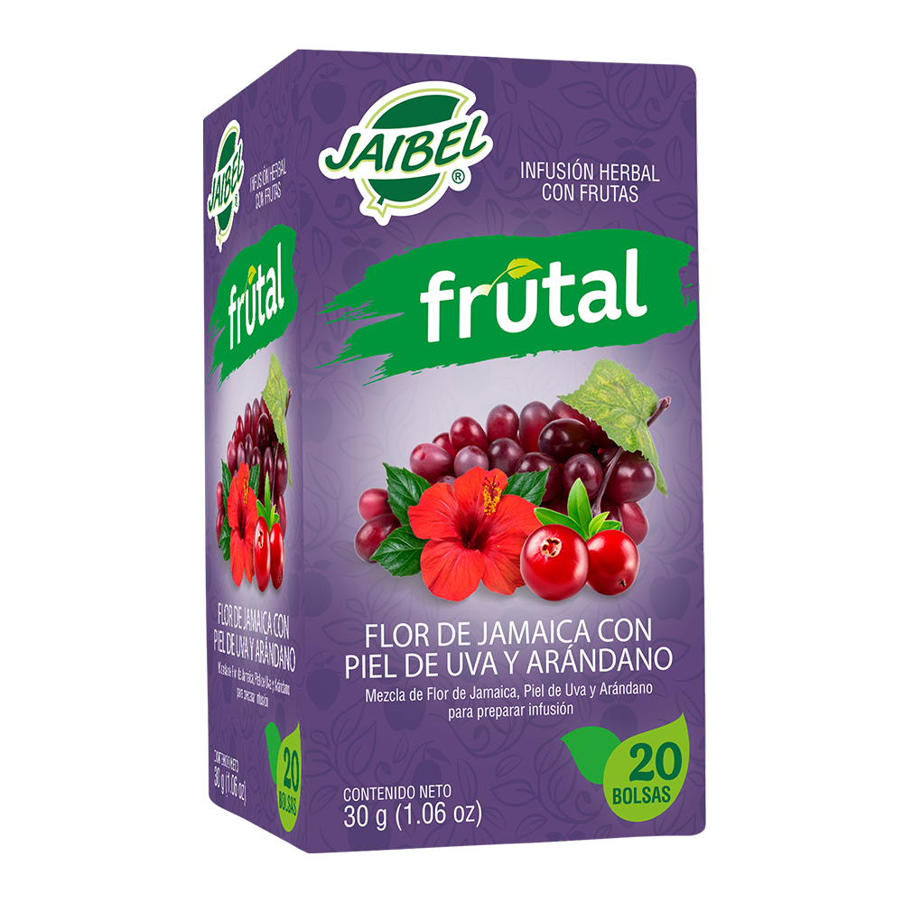 Aromatica Jaibel Uva Arándanos Jamaica 20 Unidades 30Gr