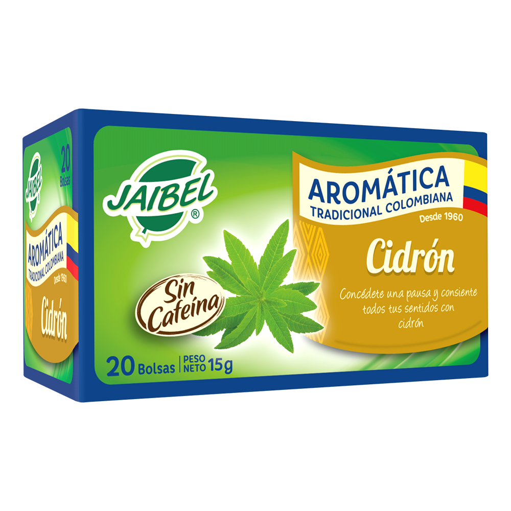 Aromática Jaibel Cidron 20 Unidades 15Gr