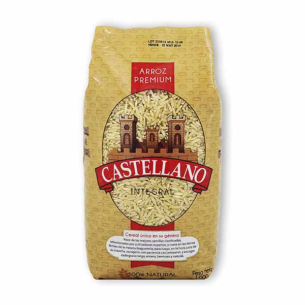 Arroz Castellano Integral 1000Gr