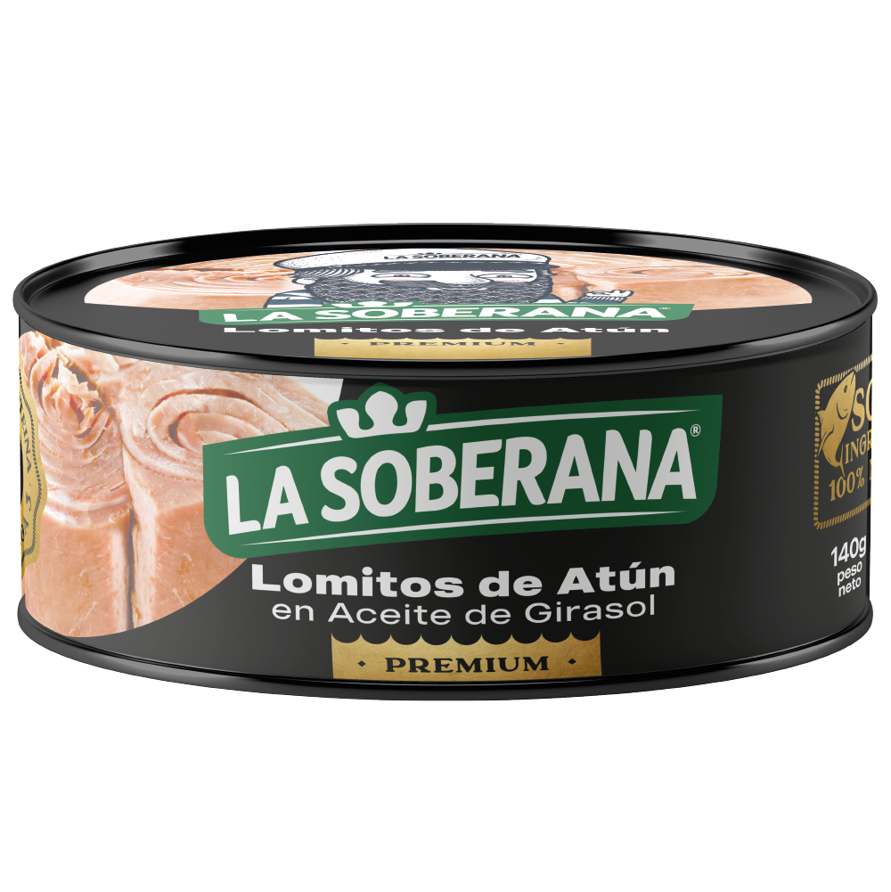 Atun La Soberana Aceite Premium 140Gr