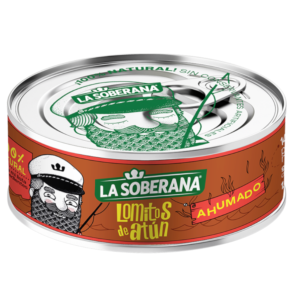 Lomitos De Atún La Soberana Ahumado 140Gr