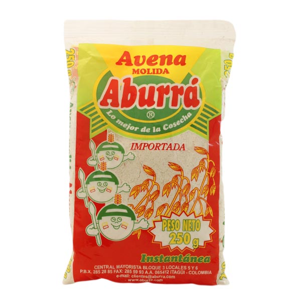 Avena Aburra Molida 250Gr