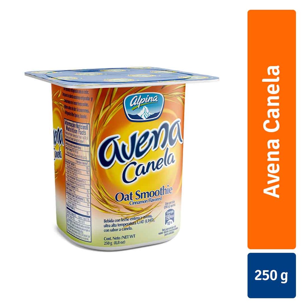 Avena Alpina Canela Vaso 250Gr