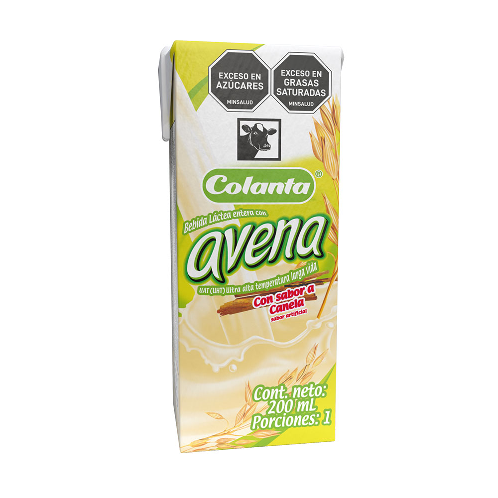 Avena Colanta Canela UHT Tetrapack 200Ml