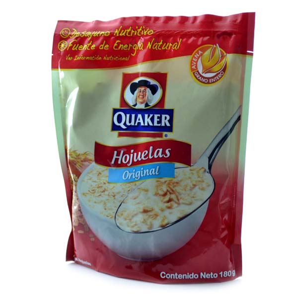 Avena Quaker Hojuelas 180Gr