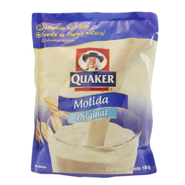 Avena Quaker Molida 180Gr