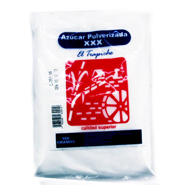 Azucar Pulverizada XXX El Trapiche 500Gr