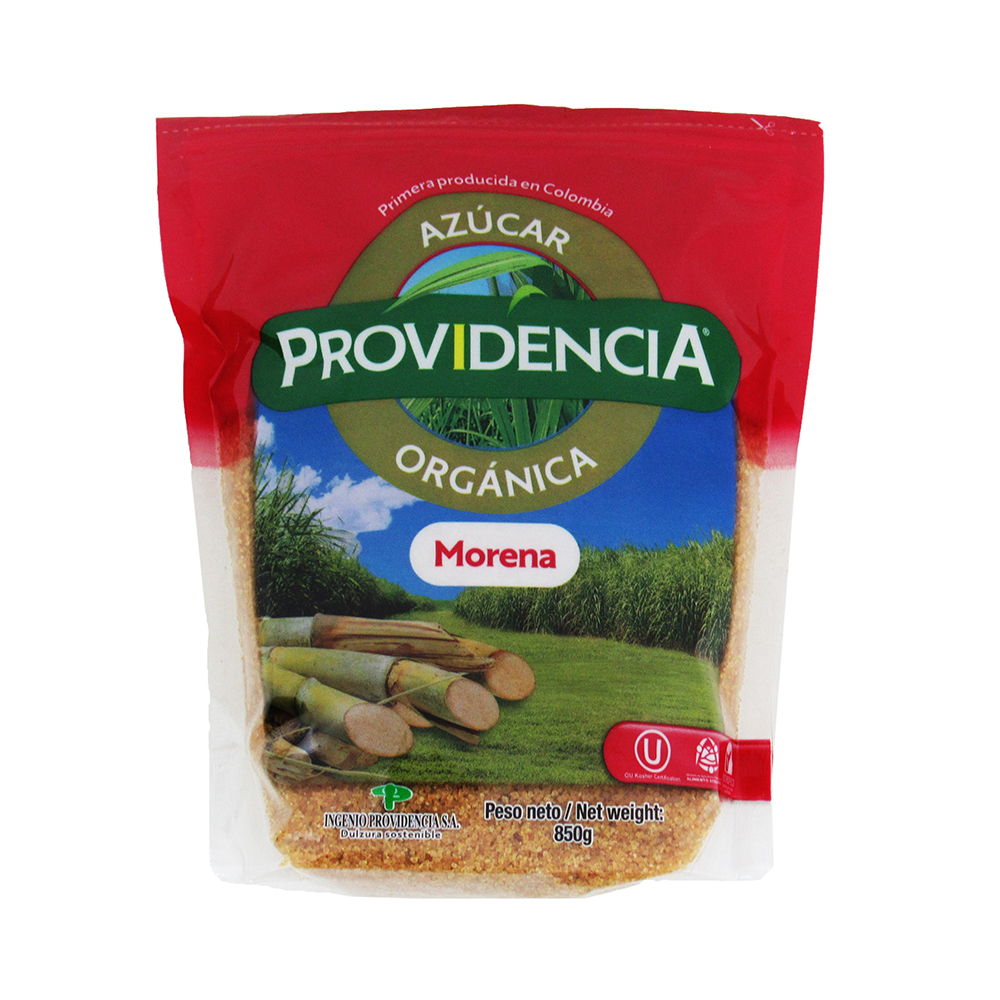 Azúcar Orgánica Providencia Morena 850Gr