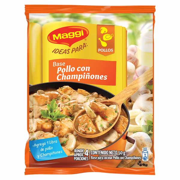 Base Pollo Champiñones Maggi Sobre 50Gr