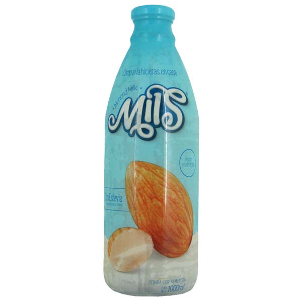 Bebida Almendras Mils Light Botella 1000Cc