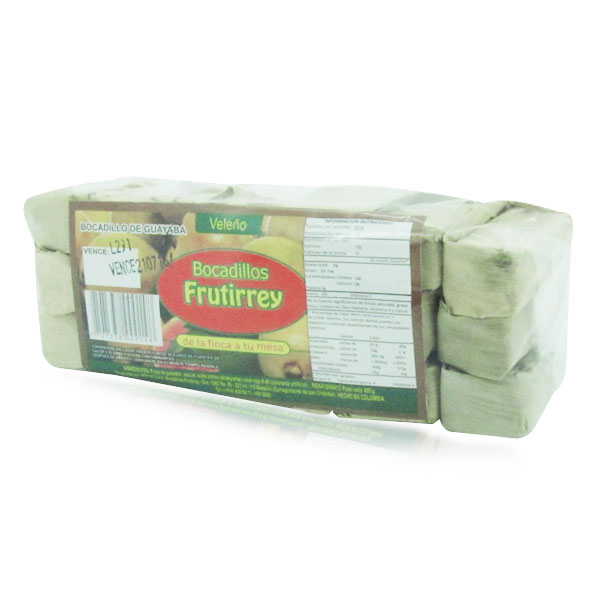 Bocadillo Veleño Frutirrey 18 Unidades 400Gr