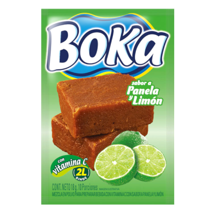 Boka Con Sabor A Panela Y Limón 18Gr
