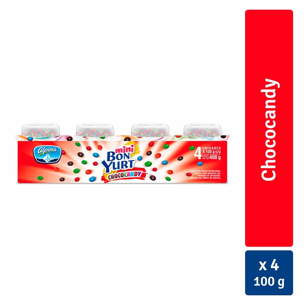 Bonyurt Alpina Mini Gems 100Gr 4 Unidades