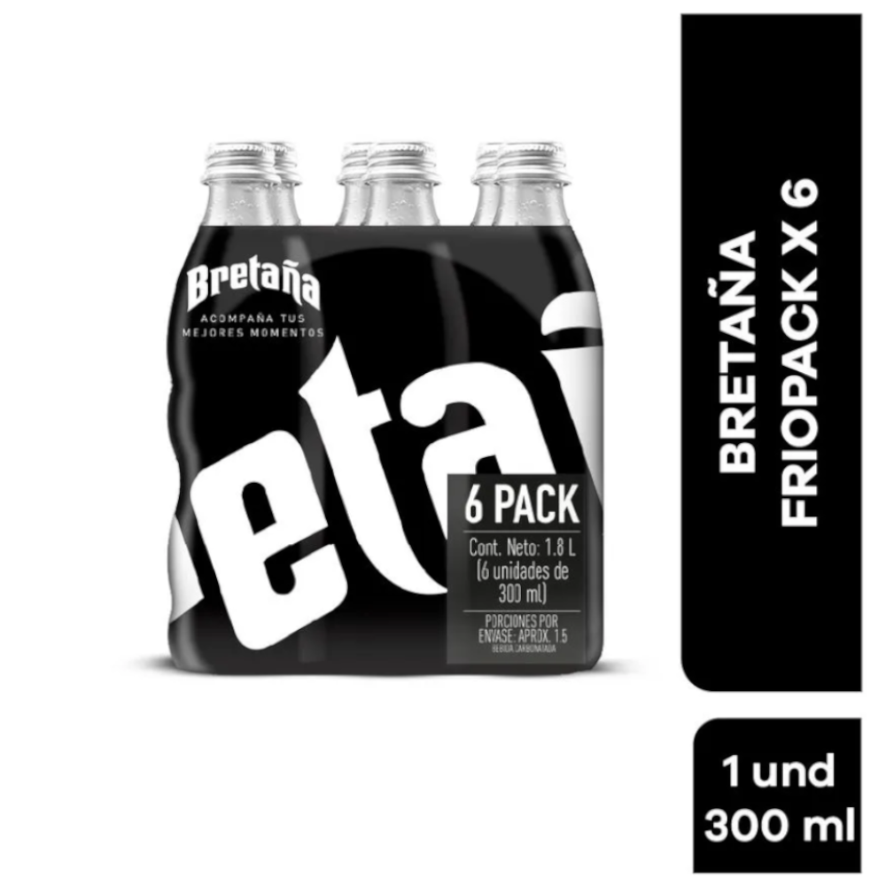 Bretaña 300Ml 6 Unidades Precio Especial