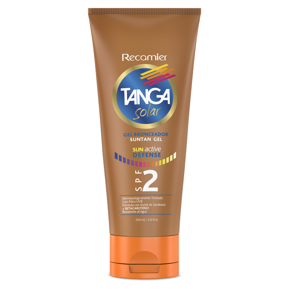 Bronceador Tanga Spf 2 Gel 200Ml