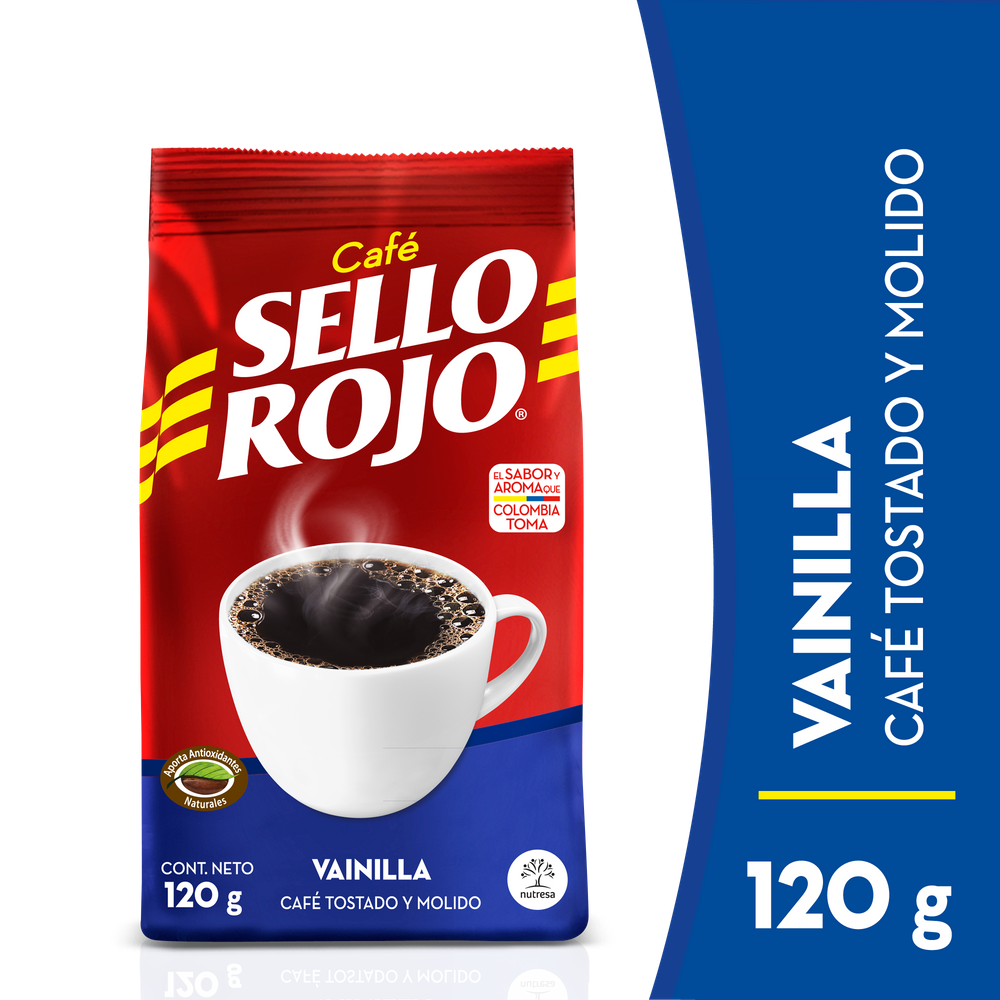 Café Sello Rojo Vainilla 120Gr