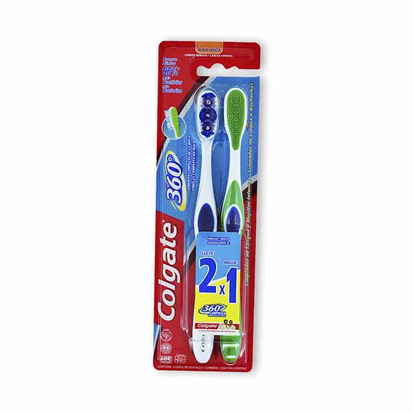 Cepillo Dental Colgate 360 Suave Pague 1 Lleve 2 Precio Especial