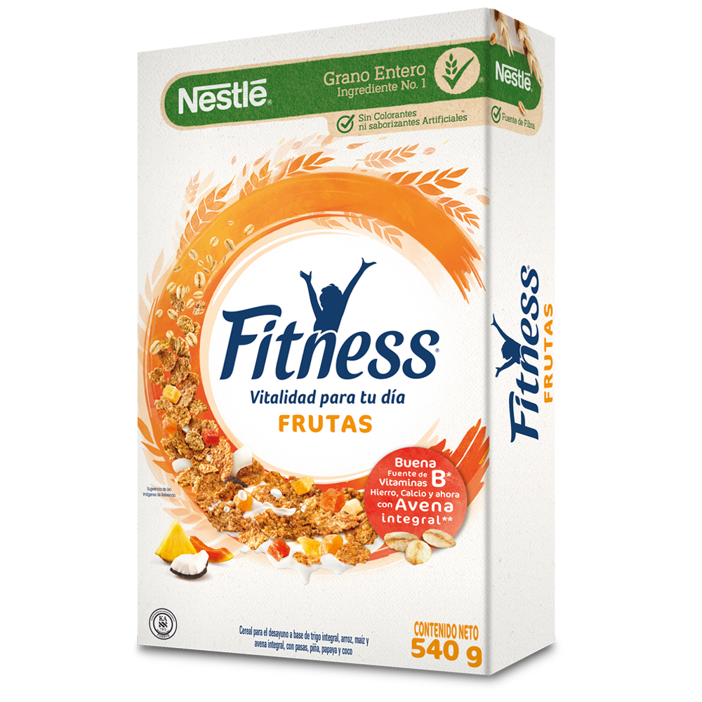 Cereal Fitness & Fruits Nestlé 540Gr