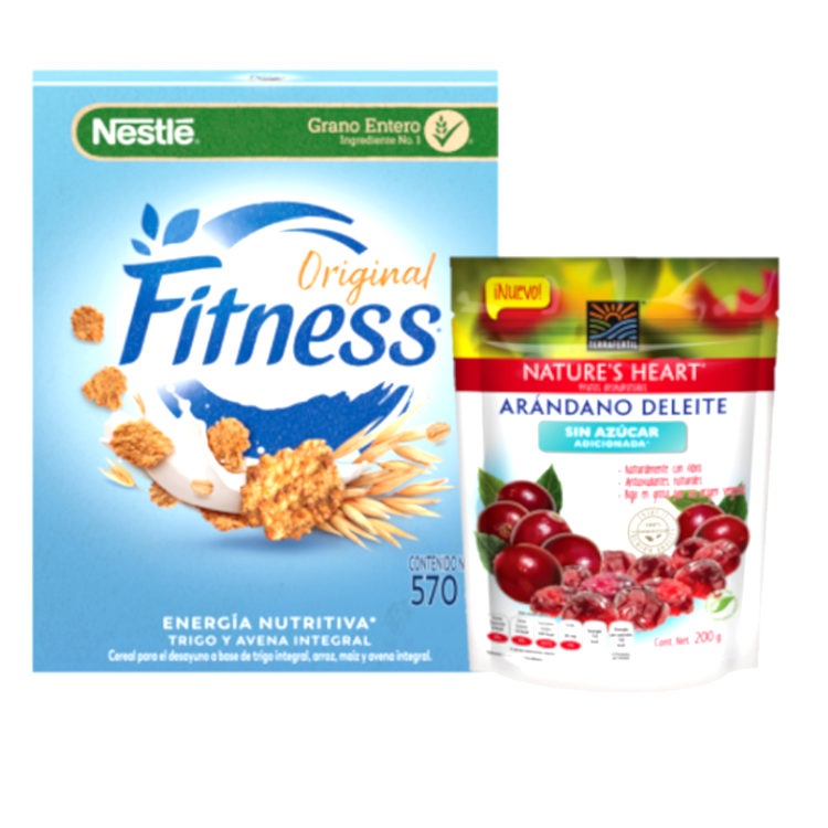 Cereal Fitness 570Gr Gratis Arandanos 200Gr