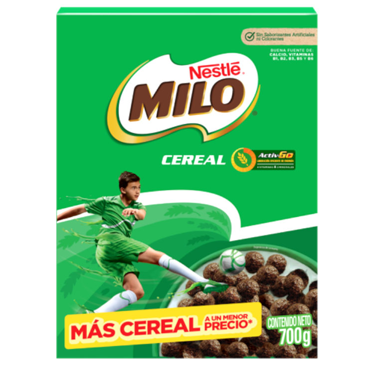 Cereal Milo 700Gr