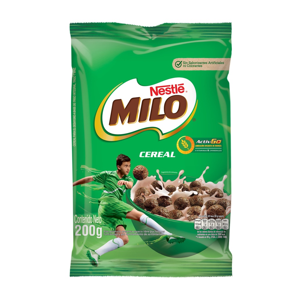 Cereal Milo Bolsa 200Gr