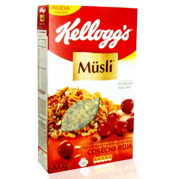 Cereal Musli Cosecha Roja Kellogg's 300Gr