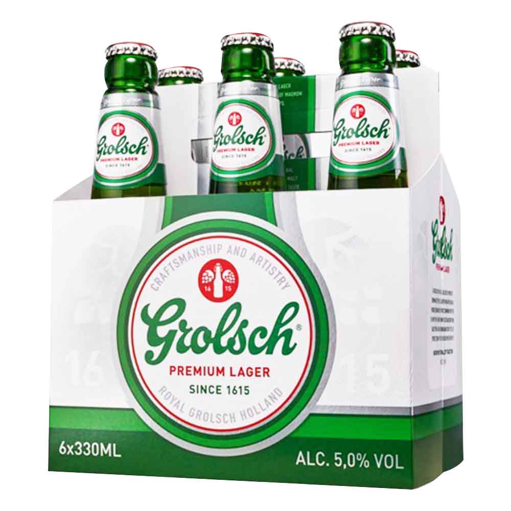 Cerveza Grolsch Botella 330Cc 6 Unidades