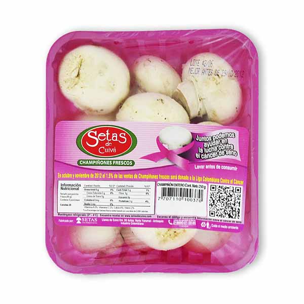 Champiñon Entero Setas Cuiva 250Gr
