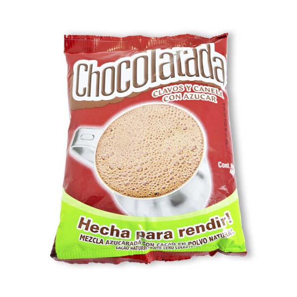 Chocolatada Clavos y Canela Azucar Bolsa 400Gr