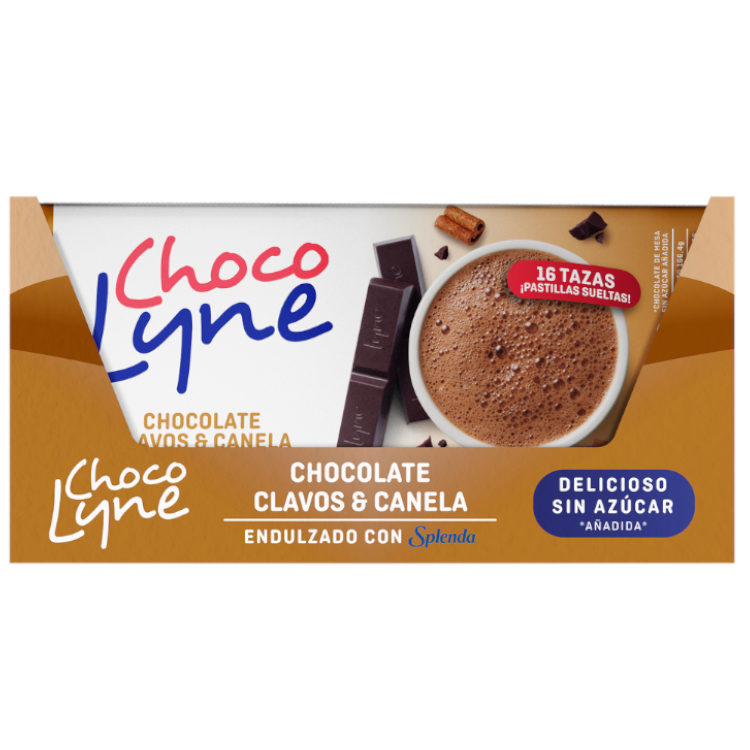 Chocolate Chocolyne Clavos Y Canela Endulzado Con Esplenda 166Gr