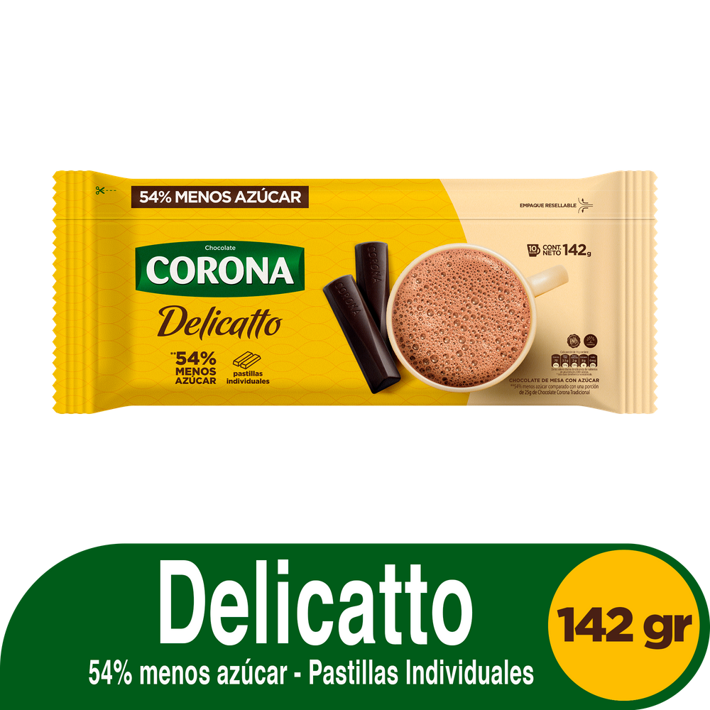 Chocolate Corona Delicatto 142Gr