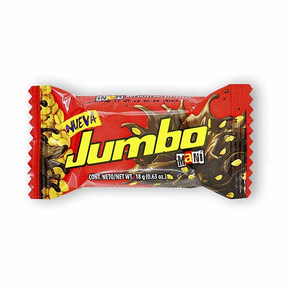 Chocolatina Jumbo Maní 18Gr