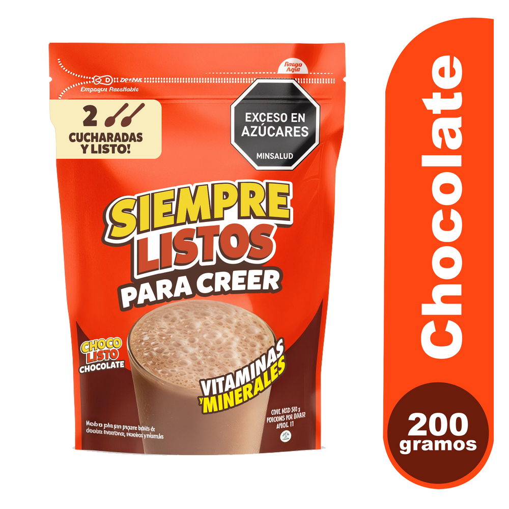 Chocolisto Bolsa 200Gr