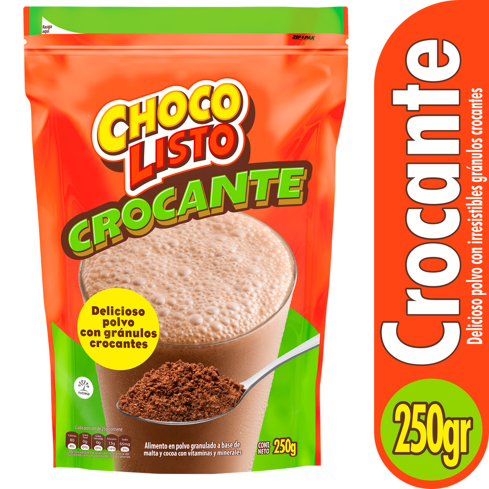 Chocolisto Crocante 250Gr