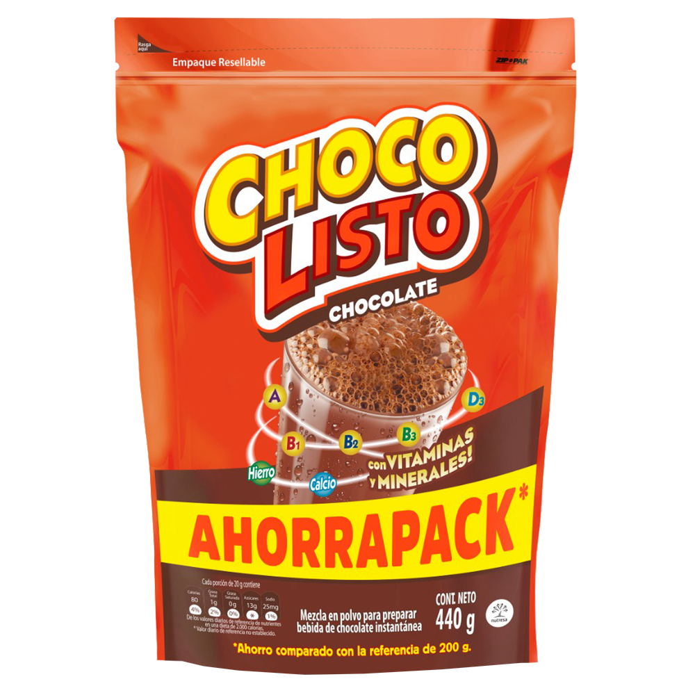 Chocolisto Famipack 440Gr